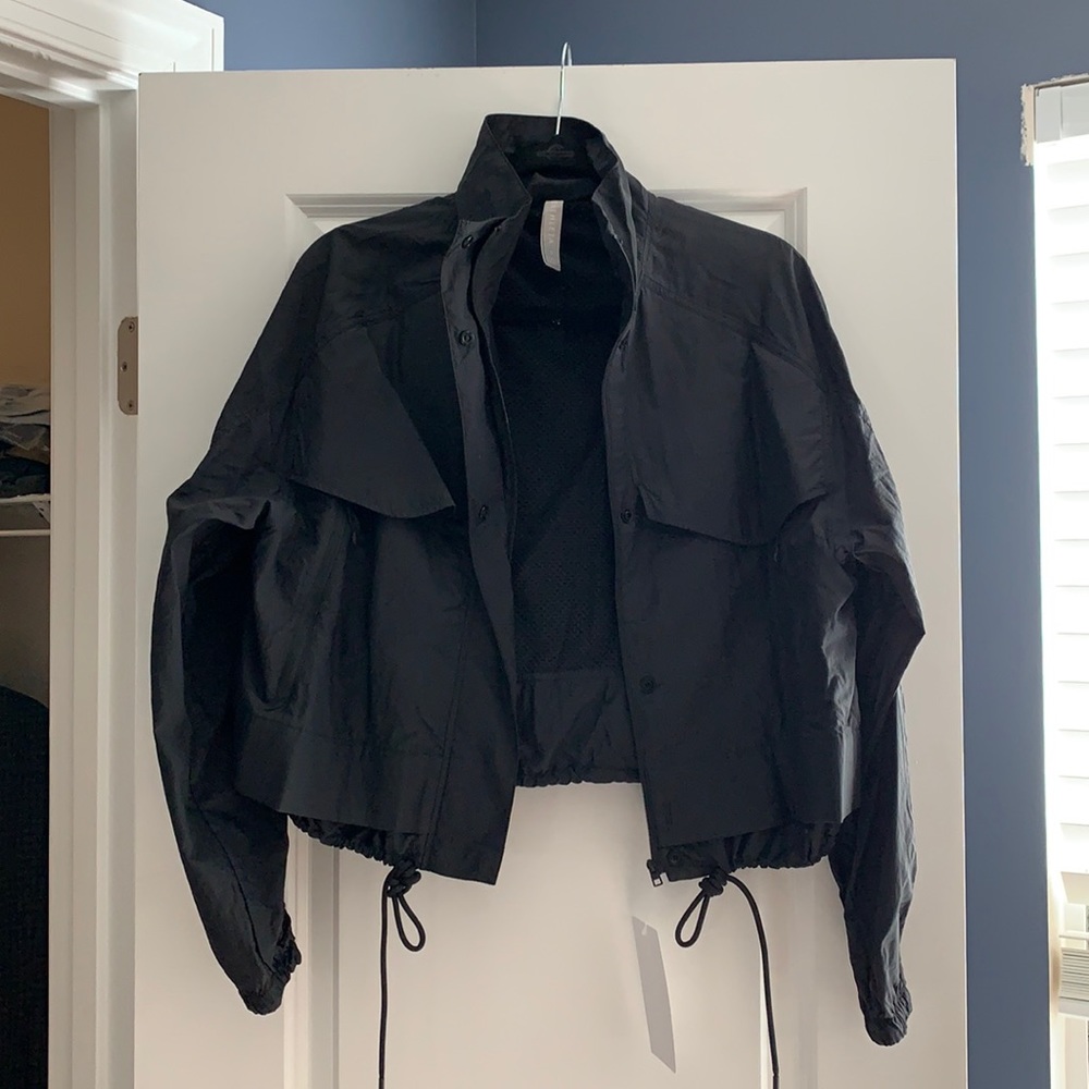 Athleta Canopy Cropped Parachute Jacket